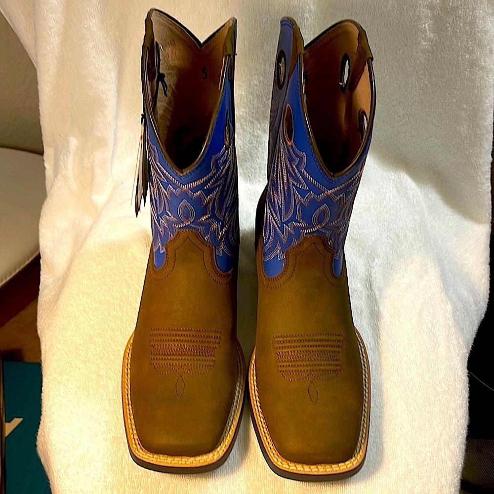 Ariat Kid’s Catch ‘‘em Dark Chocolate/Cloud Blue
